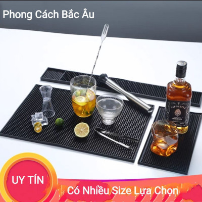 Thảm Lót Cao Su Quầy Bar Nhiều Size (Rubber Bar Mat)