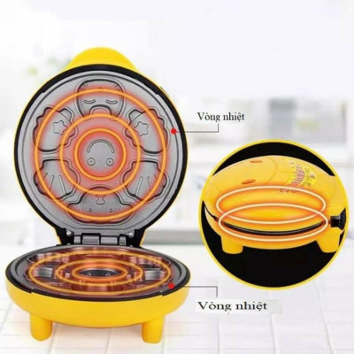 Máy nướng làm bánh mỳ 7 khuôn hình thú