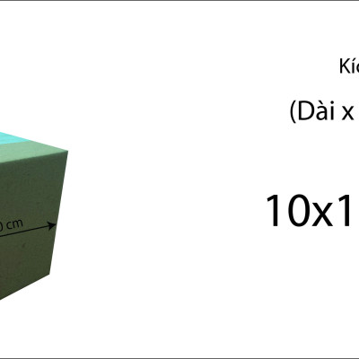 10 Hộp carton 10x10x10