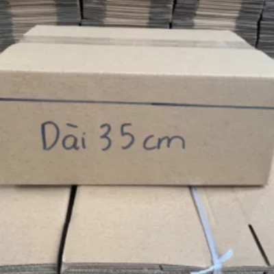 Combo 100 hộp carton Juno Sofa KT 35x25x15cm Hộp carton, thùng giấy cod gói hàng