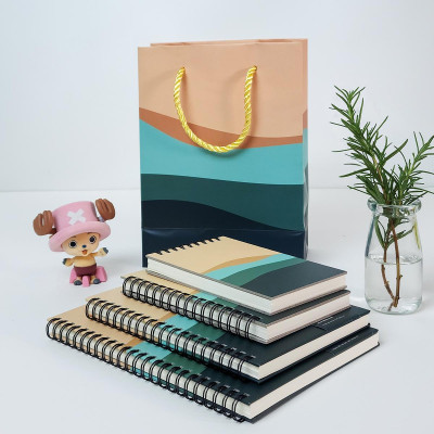 Sổ Lò Xo B6 Kẻ Ngang - 160 Trang 80gsm - Nature On Sunset - The Sun 03