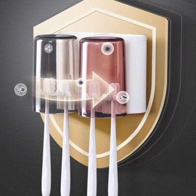 Giá Để Đồ Dùng Nhà Tắm, Bàn Chải Kèm 2 Cốc E1924 Đa Năng 