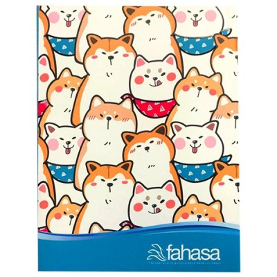 Combo 5 Tập Học Sinh Family 4 Ô Ly 200 Trang ĐL 80g/m2 - FAHASA (Mẫu Màu Giao Ngẫu Nhiên)