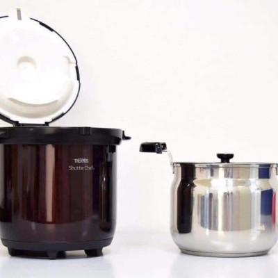 Nồi ủ Thermos nội địa Nhật Bản (4.5 lit) - Mận