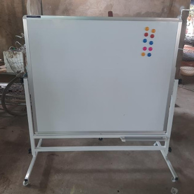 Bảng di động 1 mặt từ trắng BAVICO KT 100x120cm