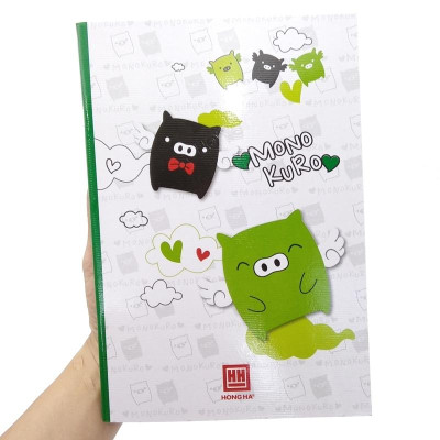 Tập 4 Ly Ngang 200 Trang ĐL 58g/m2 - Hồng Hà 0735 (Mẫu Màu Giao Ngẫu Nhiên)