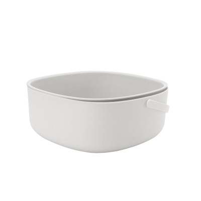 Bộ thau rổ có quai Rose Elmich EL0267, EL0268, Hàng chính hãng, Size 24, 28cm, nhựa PP an toàn, 2 lớp rổ - JoyMall