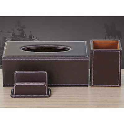 Hộp đựng giấy ăn, đựng cardvisit, Cốc cắm bút : 3 sản phẩm