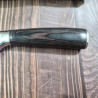 DAO - DAO BẾP NHẬT BẢN SANTOKU THÉP DAMASCUS MÃ A7 DT116 nt topcomshop vn