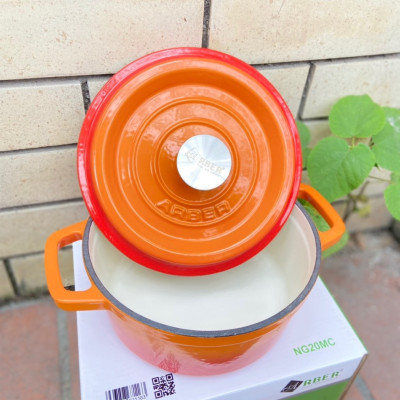 Nồi gang đúc  tráng men Arber NG20MV hàng chính hãng
