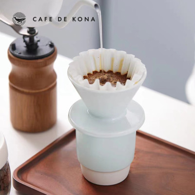 Ly sứ mug Hasami Nhật uống cà phê trà 280ml CAFE DE KONA