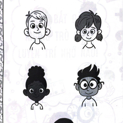 Sách - Brain Games - Luyện Trí Nhớ - 70+ Câu Đố Để Trẻ Nhớ Lâu, Học Sâu