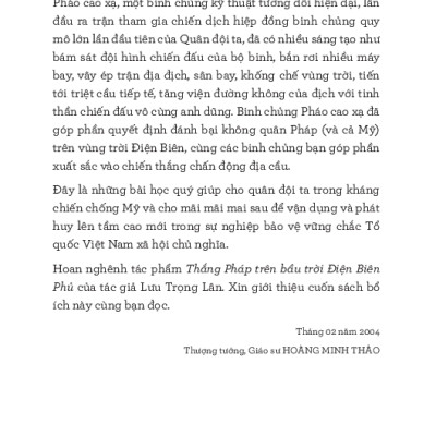 Thắng Pháp Trên Bầu Trời Điện Biên Phủ