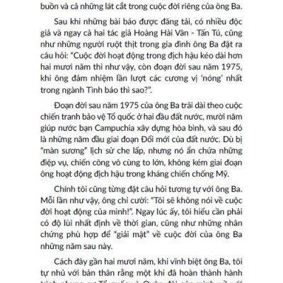 Ông Tướng Tình Báo Bí Ẩn Và Những Điệp Vụ Siêu Hạng