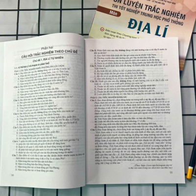 Ôn luyện trắc nghiệm thi tốt nghiệp trung học phổ thông môn Địa lí