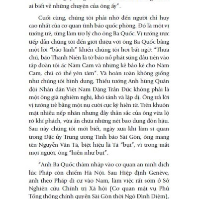 Ông Tướng Tình Báo Bí Ẩn Và Những Điệp Vụ Siêu Hạng