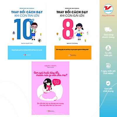 Combo sách Cùng Con Bước Vào Tuổi Dậy Thì