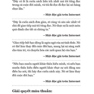 Giao Tiếp Bất Bạo Động - Ngôn Ngữ Của Lòng Trắc Ẩn