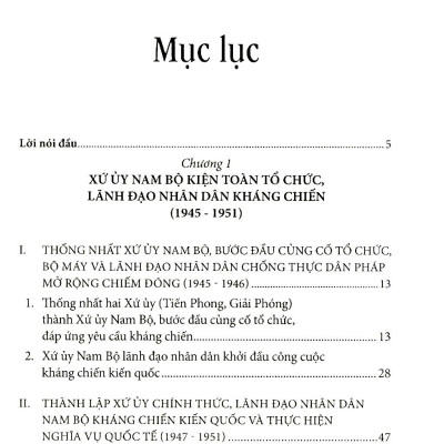 Xứ Ủy Nam Bộ Và Trung Ương Cục Miền Nam (1945 – 1954)