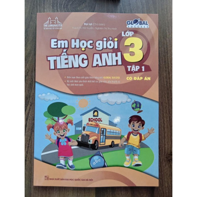Sách - Cpmbo Em học giỏi tiếng anh lớp 3 tập 1 + 2 - có đáp án ( GLOBAL SUCCESS )