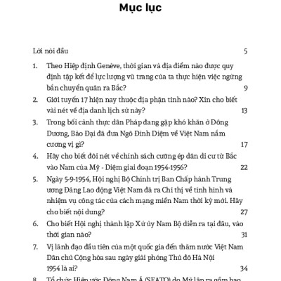 Hỏi Đáp Lịch Sử Việt Nam, Tập 8: Cuộc Kháng Chiến Chống Mỹ Cứu Nước (1954 - 1965)