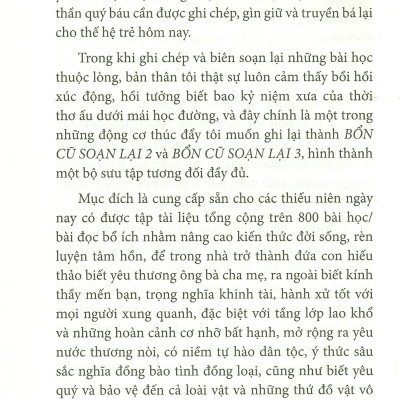 Bổn Cũ Soạn Lại 2 - Những Bài Học Thuộc Lòng - Tân Quốc Văn Giáo Khoa Thư
