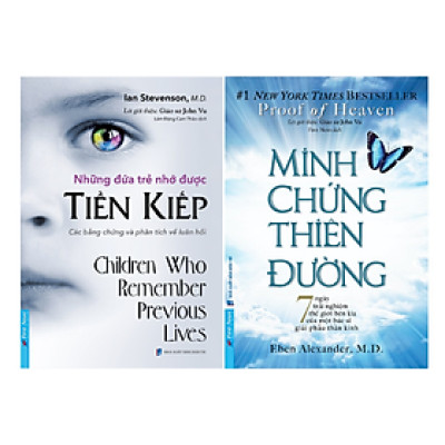 Những Đứa Trẻ Nhớ Được Tiền Kiếp + Minh Chứng Thiên Đường (2 Quyển, Bìa mềm)