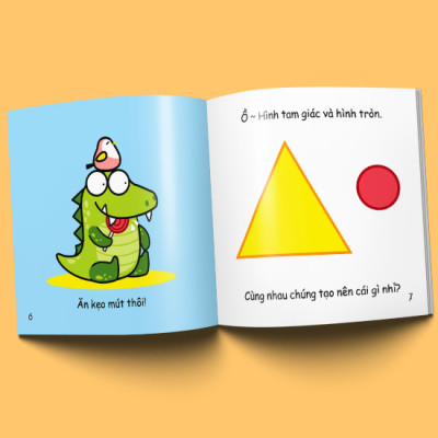 Sách Ehon Điều Kỳ Diệu Từ Những Hình Khối Combo + Lẻ Cuốn
