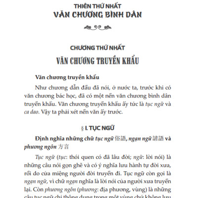 Việt Nam Văn Học Sử Yếu (Bìa Mềm)