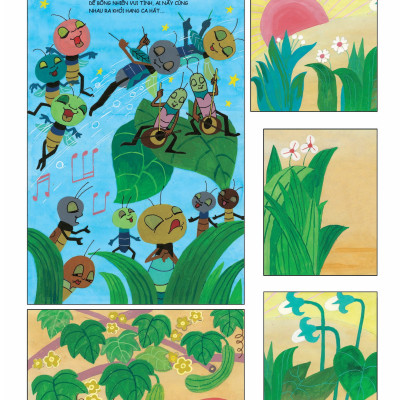 Dế Mèn Phiêu Lưu Ký - Bản tranh minh họa - bìa mềm (Tái Bản)