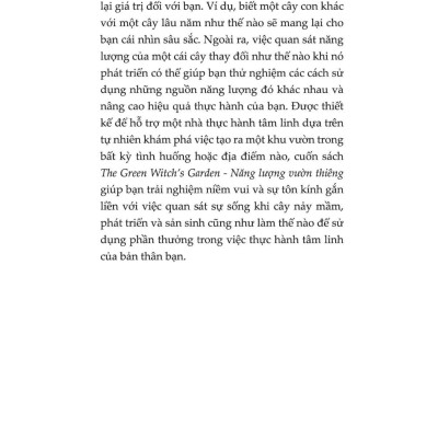 Năng Lượng Vườn Thiêng