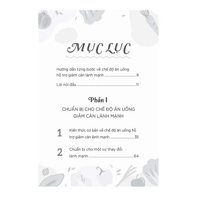 Thực Đơn Giảm Cân Theo Tuần