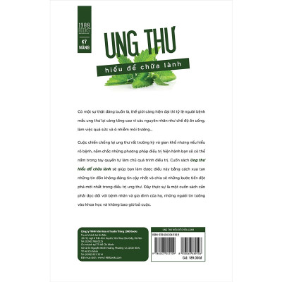 Ung Thư Hiểu Để Chữa Lành - Bản Quyền