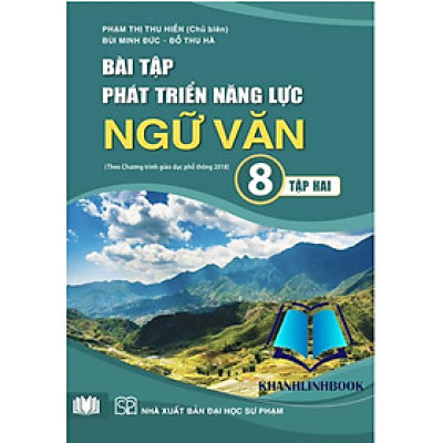 Sách - Bài tập phát triển năng lực Ngữ Văn 8 - tập 2 ( cánh diều )
