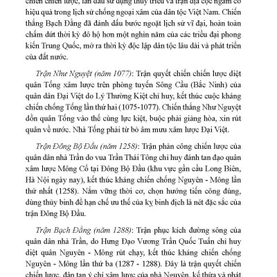 10 Trận Đánh Nổi Tiếng Trong Lịch Sử Việt Nam