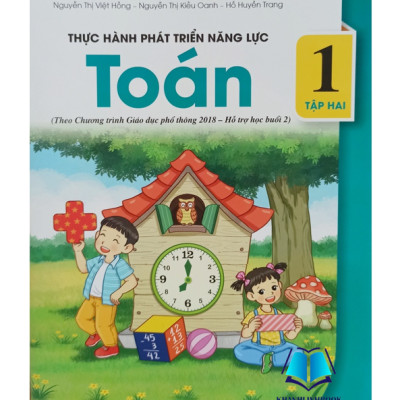 Sách - Combo Thực hành phát triển năng lực toán 1 - tập 1 + 2 ( theo chương trình GDPT 2018 - Hô trợ học buổi 2 )