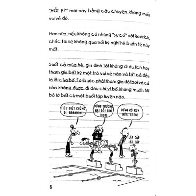 Nhật Ký Chú Bé Nhút Nhát - Tập 2: Luật Của Rodrick (Song ngữ Anh Việt)