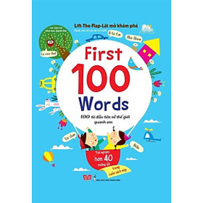 Sách Lift The Flap - Lật Mở Khám Phá - 100 Từ Đầu Tiên Về Thế Giới Quanh Em