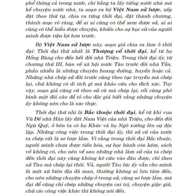 Việt Nam Sử Lược (Bìa Cứng) (Tái Bản 2022)