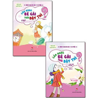 Combo Cẩm nang bé gái tuổi dậy thì