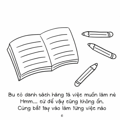 Sách Tô Màu Chữa Lành - Tô Màu Cuộc Sống Muôn Màu Cùng Bu - VT