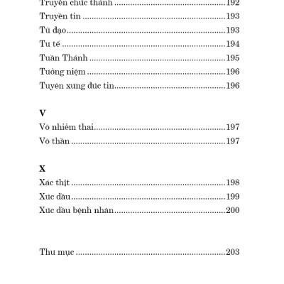 TỪ NGỮ GIẢN LƯỢC – Tìm Hiểu Đức Tin – Giáo Lý – Phụng Vụ