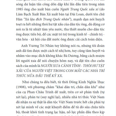 Người Xưa Cảnh Tỉnh (Tái Bản 2024)