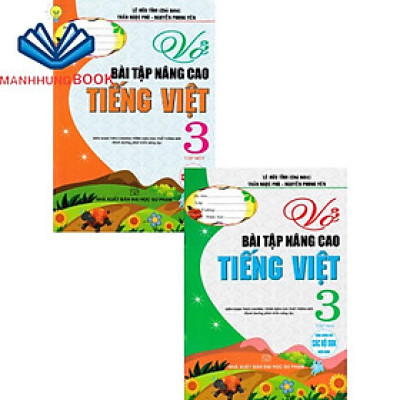 SÁCH - combo vở bài tập nâng cao tiếng việt 3 (biên soạn theo chương trình gdpt mới) (bộ 2 cuốn)