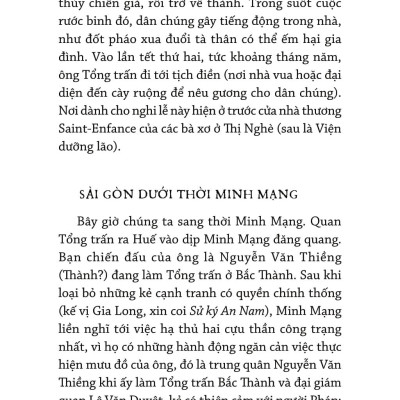 Ký Ức Lịch Sử Về Sài Gòn Và Các Vùng Phụ Cận