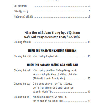 Việt Nam Văn Học Sử Yếu (Bìa Mềm)