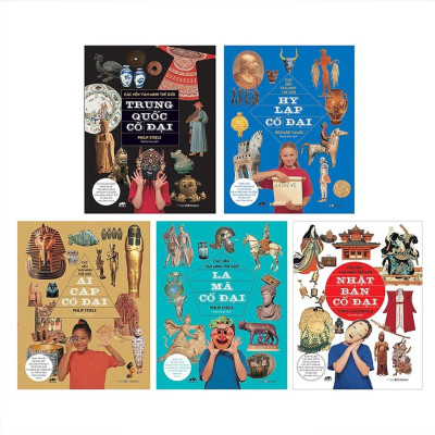 Sách - Các nền văn minh - Combo 5 cuốn Lịch sử cổ đại