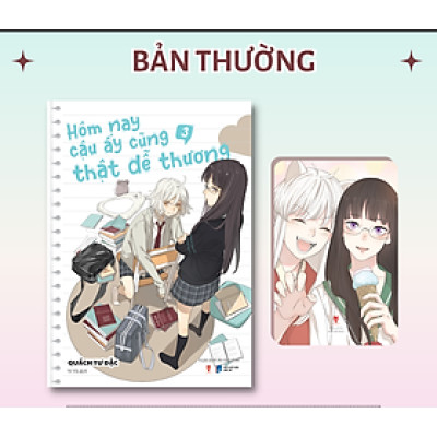 Sách  Hôm Nay Cậu Ấy Cũng Thật Dễ Thương (Tập 3). Bản Thường _AZ