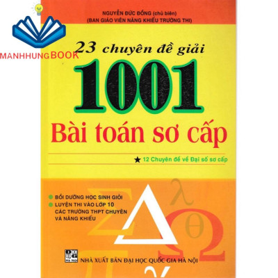 SÁCH - 23 chuyên đề giải 1001 bài toán sơ cấp - tập 1