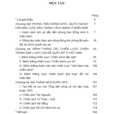 Từ Phong Trào Đồng Khởi Đến Đại Thắng Mùa Xuân 1975